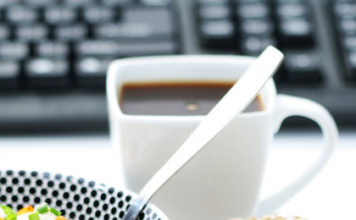 Gesund essen in Büro