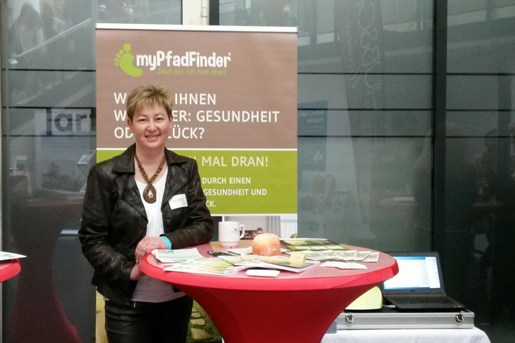 Katrin Seemann am Unternehmerinnenkongress in Dresden. Bild©Katrin Seemann