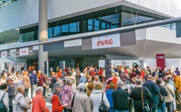 Eingangsbereich der Inviva Freizeitmesse