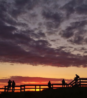 Sylt bei Sonnenuntergang