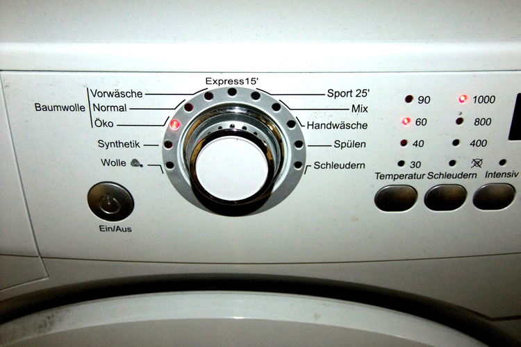 Sparprogramm Waschmaschine