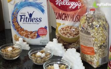 Soviel Zucker steckt in Lebensmitteln – ein Alltagscheck