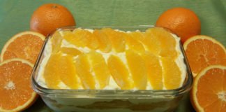 Orangen-Tiramisù frisch zubereitet