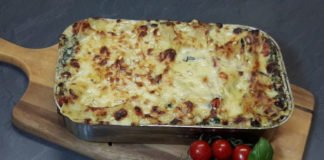 Lasagne - ein ideales Gericht zum vorkochen und mitnehmen