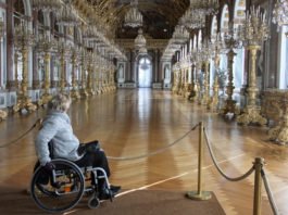Mit dem Rollstuhl zu den Schlösser von König Ludwig II.