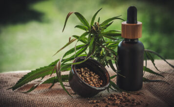 CBD-Kapseln und CBD-Öl für Gesundheits-Vorteile