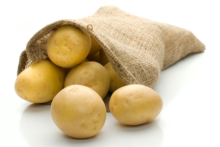 Kartoffelsack zu aufbewahren von Kartoffeln